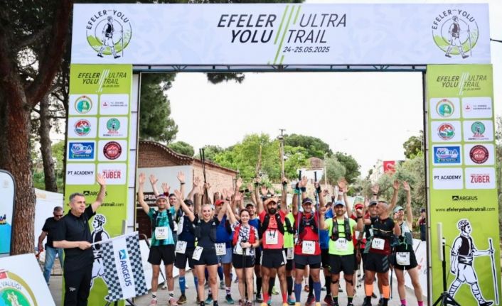 Efeler Yolu Ultra Trail’de start verildi