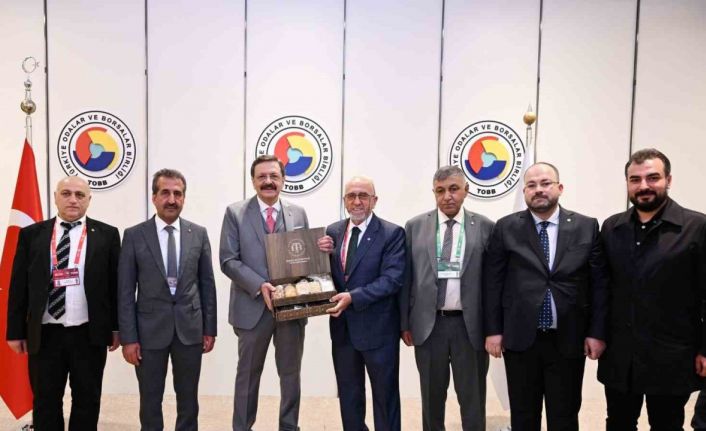 Elazığ Ticaret Borsası yönetimi, TOBB 81’inci Genel Kuruluna katıldı