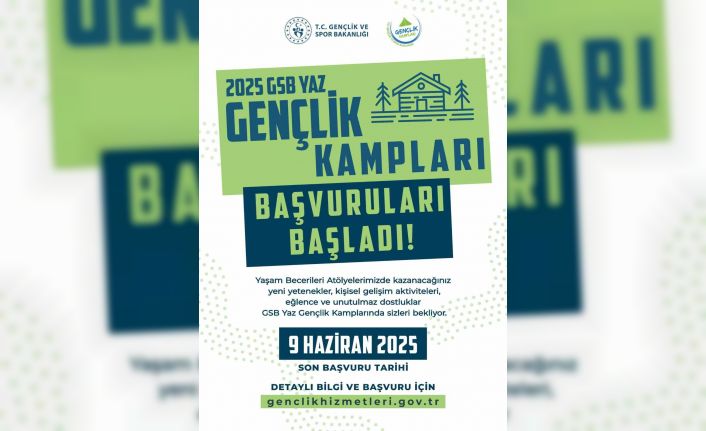 Elazığ’da Yaz Gençlik Kampı başvuruları sürüyor