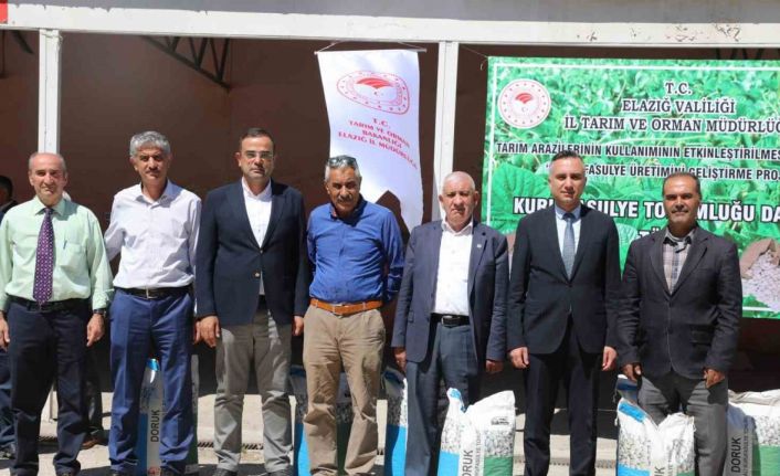 Elazığ’da yüzde 75 hibeli 15 ton tohum dağıtılmaya başlandı