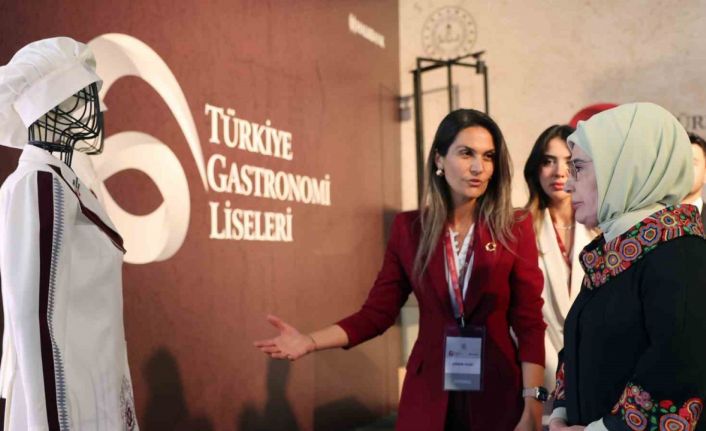 Emine Erdoğan, Türkiye Gastronomi Liseleri Tanıtım Programı’na katıldı
