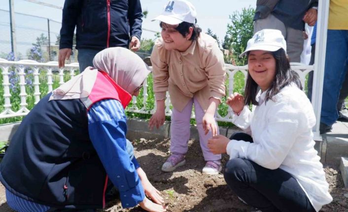 Engelli Hizmetleri Koordinasyon Merkezi’nde ekim zamanı