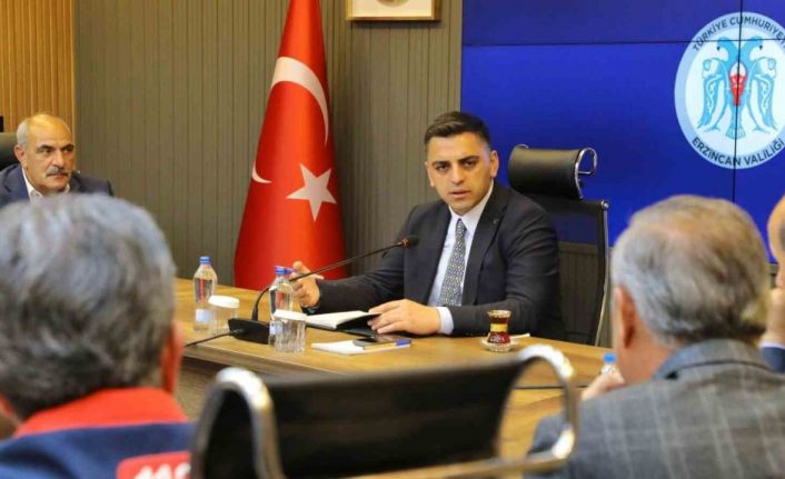 Erzincan’da Afetlere Müdahale Koordinasyon Toplantısı düzenlendi