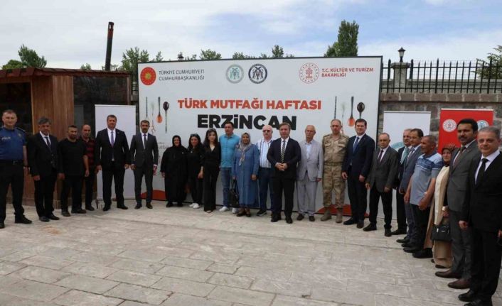 Erzincan’ın yöresel yemekleri tanıtıldı