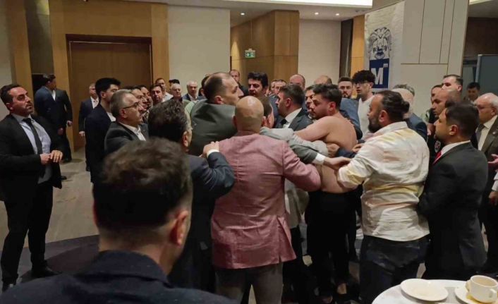 Erzurum’daki seçimde yumruklu kavga