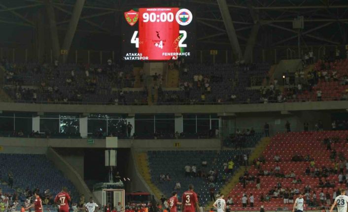 Fenerbahçe son deplasman maçını kaybetti