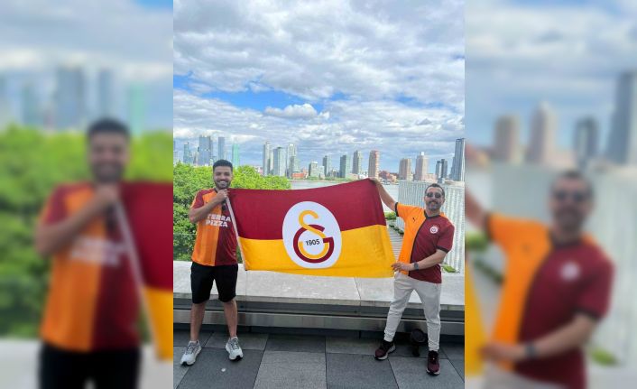 Galatasaray’ın şampiyonluğu New York’ta kutlandı