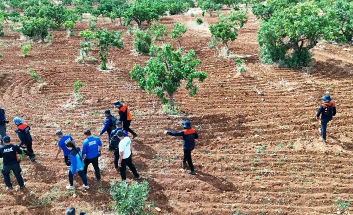 Gaziantep’te kaybolan Onurcan’ı arama çalışmaları havadan ve karadan devam ediyor