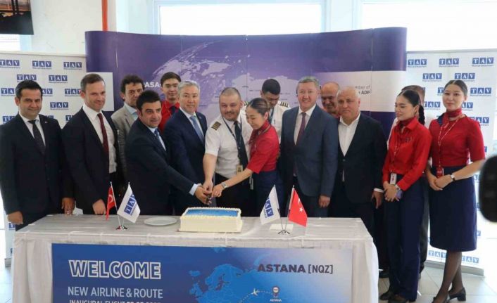 Gazipaşa-Alanya Havalimanı, FlyArsytan’ın ilk uçuşunu karşıladı