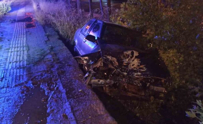 Genel başkanın makam şoförü kazada öldü