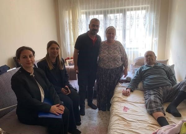 Germencik Belediyesi’nden hasta yatağı desteği