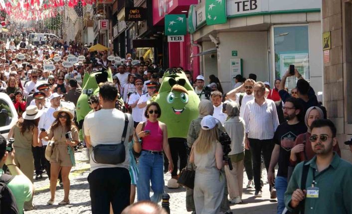 Giresun’da Yeşil Lezzetler Festivali, renkli görüntüleriyle büyük ilgi gördü