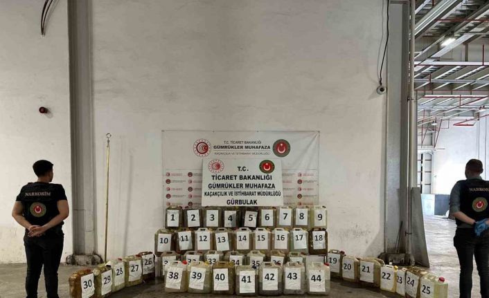 Gümrükler Muhafaza ekipleri, 4 günde yaklaşık 5 milyar 250 milyon lira değerinde uyuşturucu ele geçirdi