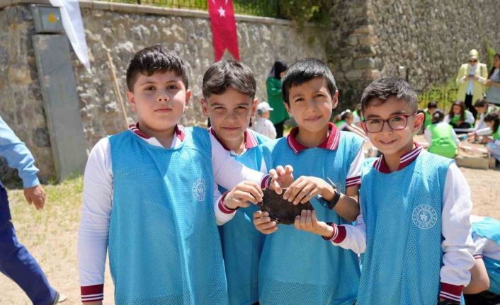 Gümüşhane’de çocuklara özel arkeolojik kazı deneyimi