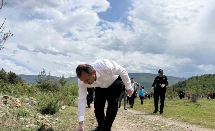 Hanönü’nde "Orman Benim" etkinliğiyle çevre temizliği yapıldı