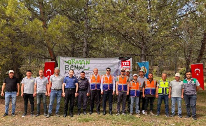 Hisarcık’ta orman yangınlarına karşı "Orman Benim" kampanyası