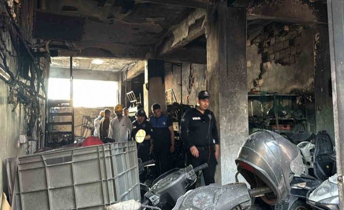 Kağıthane’de tamirhanedeki patlamada ölen gencin cenazesi Adli Tıp Kurumu’na kaldırıldı