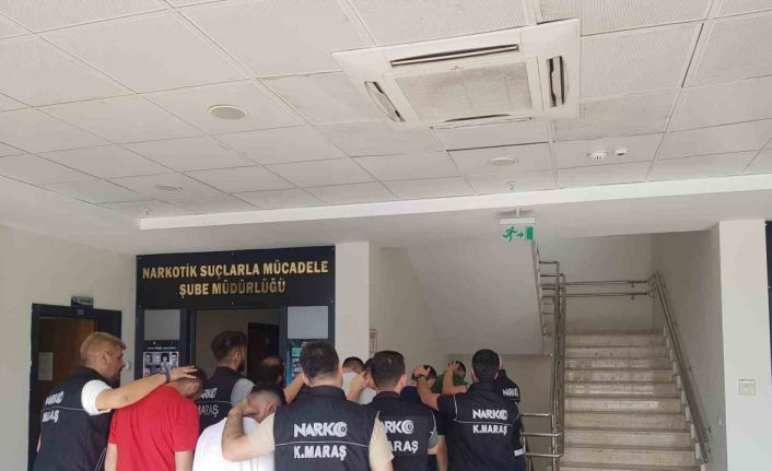 Kahramanmaraş’ta uyuşturucuya 14 tutuklama