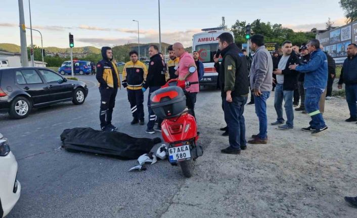 Karadeniz Ereğli’de tır ile çarpışan motosikletin sürücüsü hayatını kaybetti