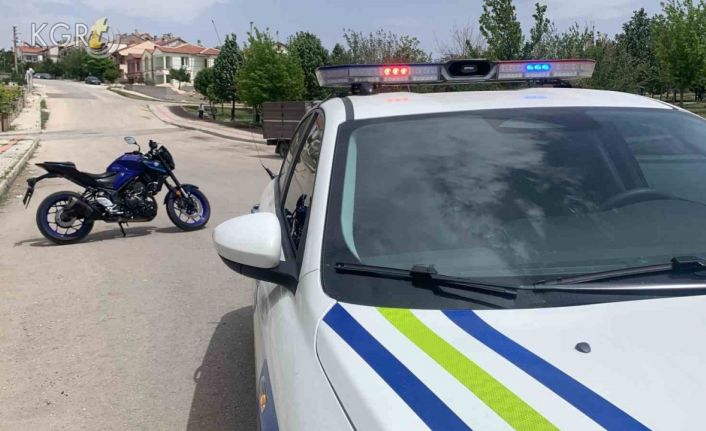 Karaman’da motosiklet kazası: 1 yaralı