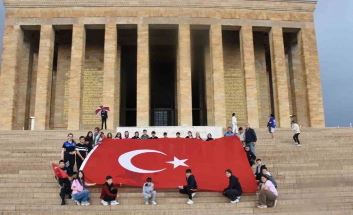 Kastamonu’da öğrencilerden Anıtkabir ziyareti