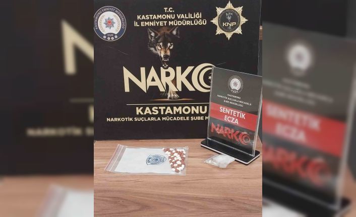 Kastamonu’da uyuşturucuyla yakalanan 6 şüpheli gözaltına alındı