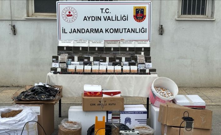 Kendi sardıkları tütünleri piyasaya süren 2 kişi yakalandı