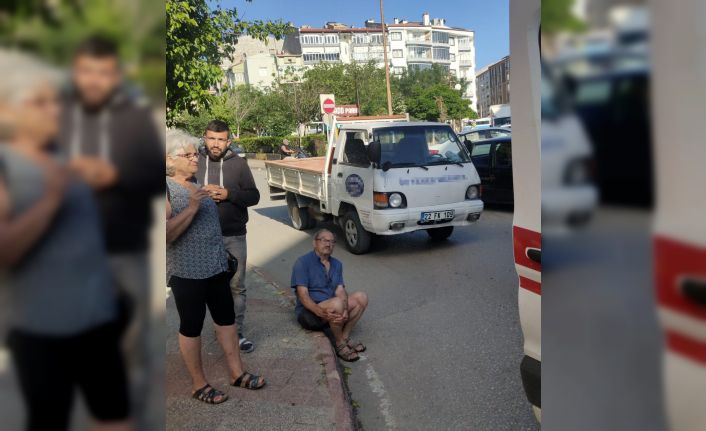 Keşan’da kamyonetin çarptığı Fransa vatandaşı yaya yaralandı