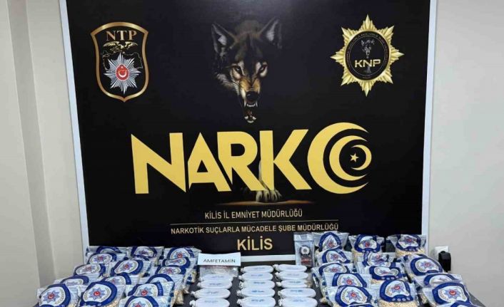 Kilis’te 57 kilo esrar ele geçirildi: 2 şahıs tutuklandı