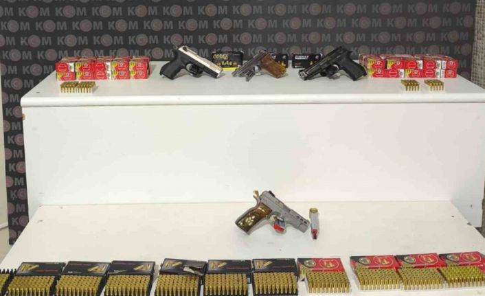 Kırıkkale’de silah ve kaçak tütün operasyonu: 1 haftada 25 şüpheli yakalandı