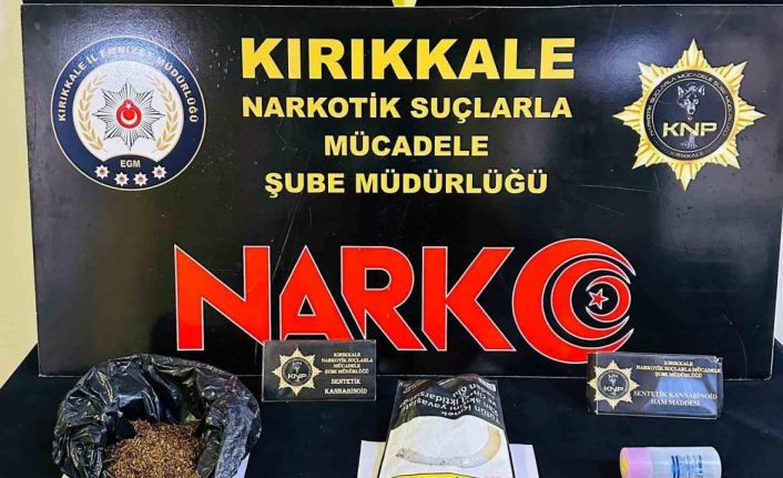 Kırıkkale’de uyuşturucu operasyonu: 2 tutuklama