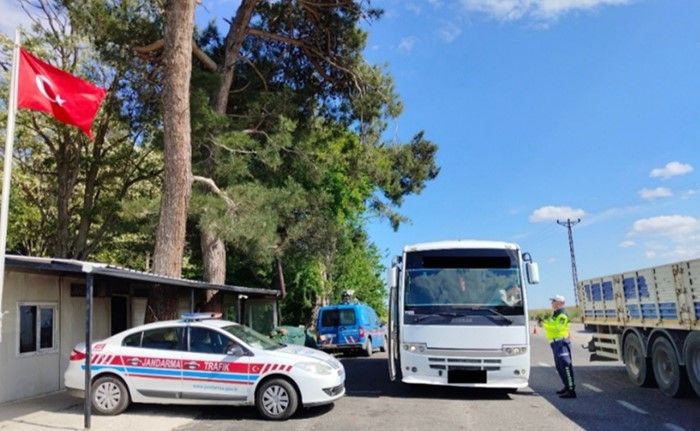 Kırklareli’nde trafik denetimi: 233 sürücüye ceza