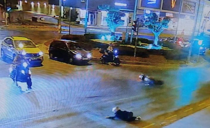 Kırmızı ışık ihlali kazaya neden oldu: Son sürat çarptı