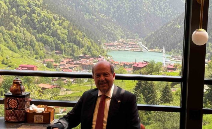 KKTC Cumhurbaşkanı Ersin Tatar, Uzungöl’e hayran kaldı