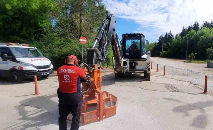 Kocaeli’de o yollarda artık araçların alt takımları hasar görmeyecek