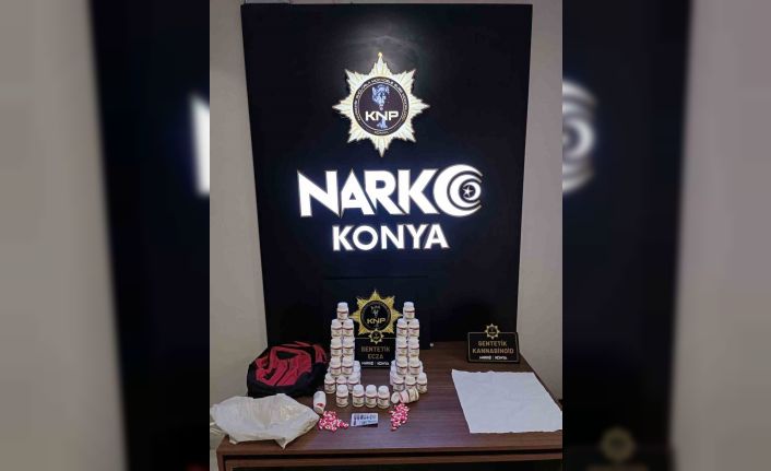 Konya’da 1 haftada 34 ayrı uyuşturucu operasyonu: 37 tutuklama