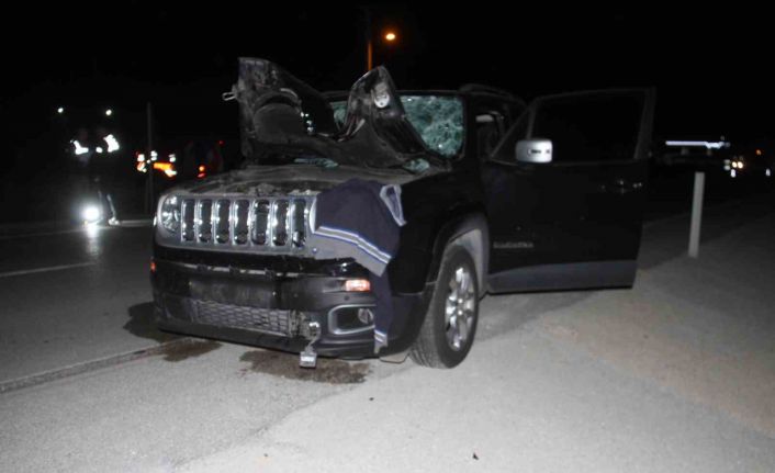 Konya’daki aracın çarptığı yaya hayatını kaybetti