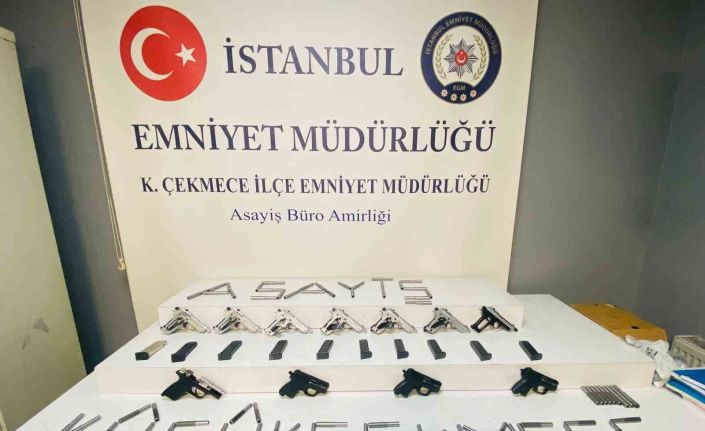 Küçükçekmece’de silah ticareti yapan şüpheli Bağcılar’da yakalandı