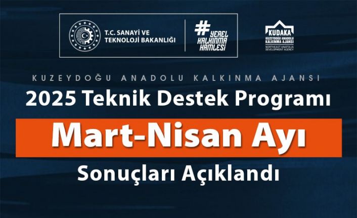 Kudaka Teknik Destek Programı 2. dönem sonuçları açıklandı