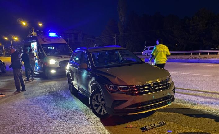 Kulu’da otomobiller çarpıştı: 1 yaralı