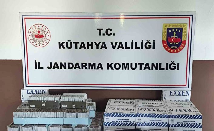 Kütahya’da kaçak sigara operasyonu