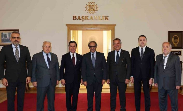 Kuveyt Büyükelçisi Al-Adwani, Başkan Aras’la görüştü