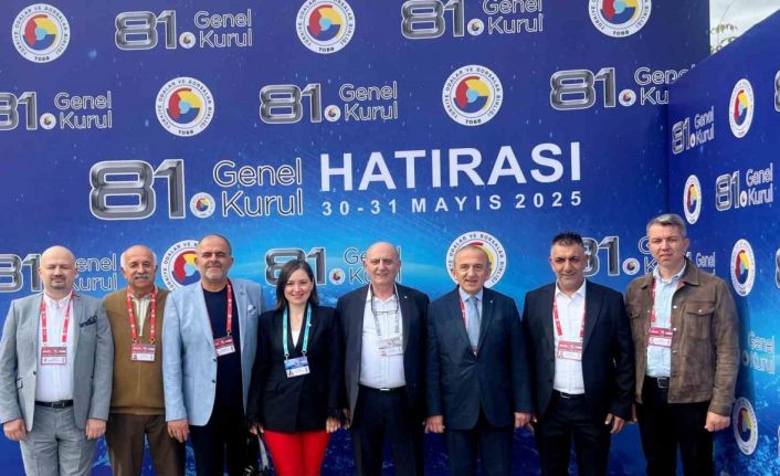 Manisa TSO heyeti TOBB Genel Kuruluna katıldı