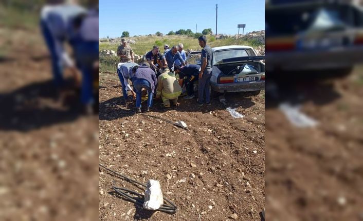 Mardin’de trafik kazası: 2 yaralı
