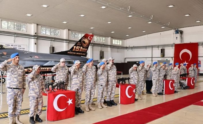 Merzifon 5. Ana Jet Üssü’nde engelliler bir günlük temsili askerlik yaptı