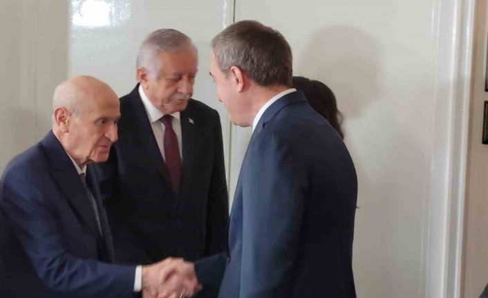 MHP Lideri Bahçeli, DEM Parti heyeti ile görüştü