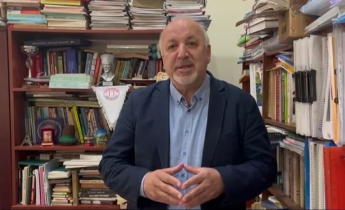 Muş’ta güneşin etrafındaki hale görenleri hayrete düşürdü