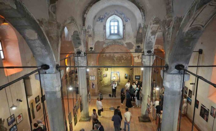 Niğde, 51 ülkeden sanatçının eserlerinin yer aldığı sergiye ev sahipliği yaptı