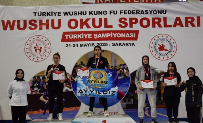 Niğdeli Wushu sporcularından Türkiye Şampiyonası’nda üç madalya