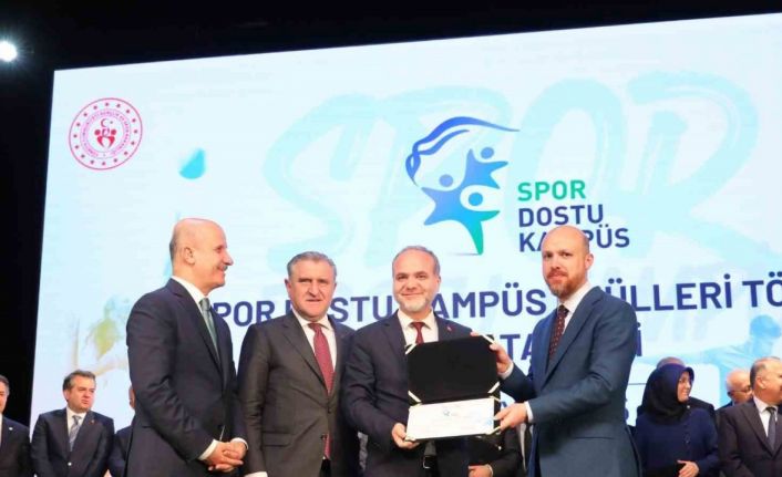 NÖHÜ, Türkiye’nin ilk "Spor Dostu Kampüs" unvanı alan üniversitelerinden oldu